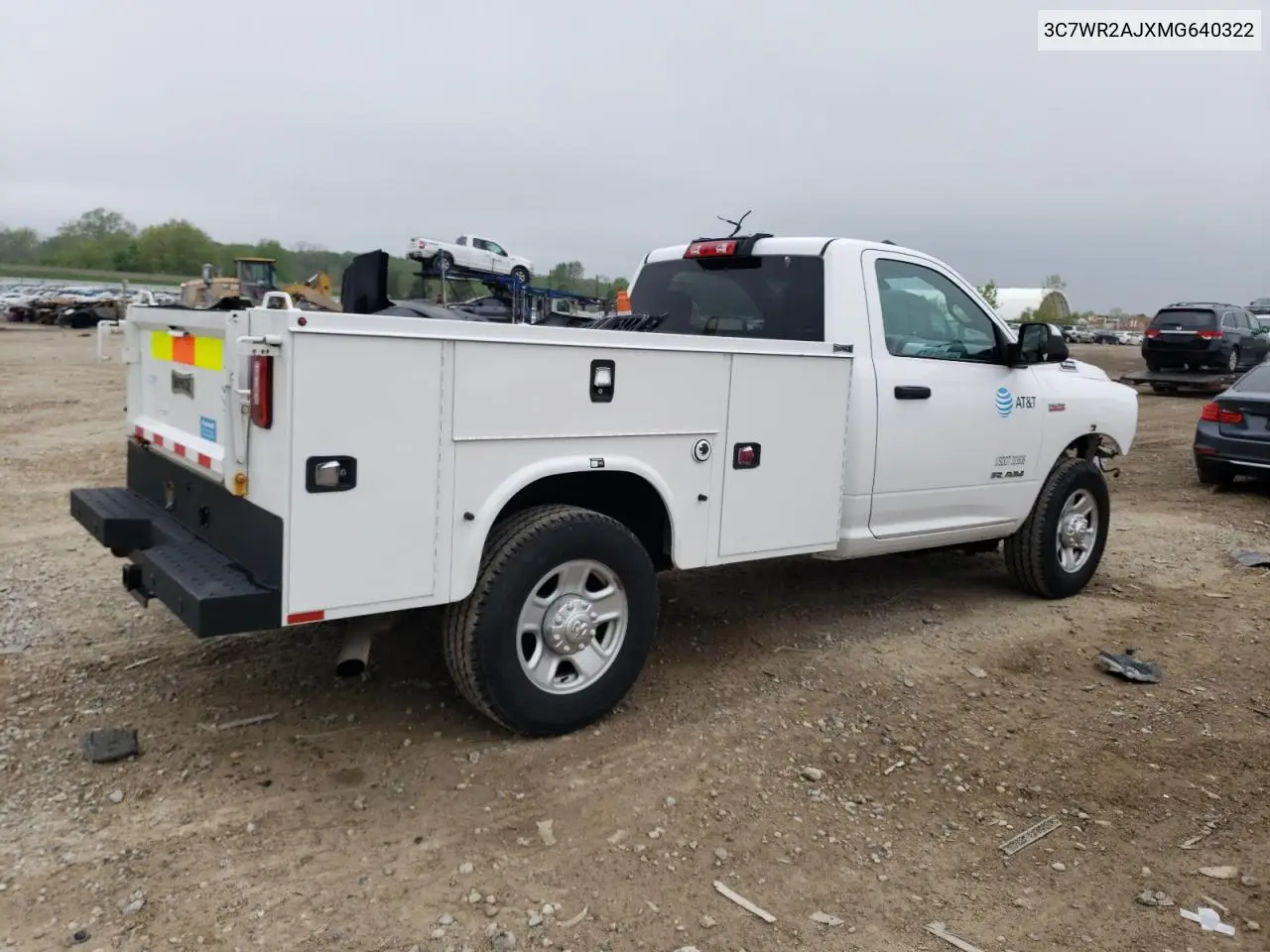2021 Ram 3500 Tradesman VIN: 3C7WR2AJXMG640322 Lot: 56797185