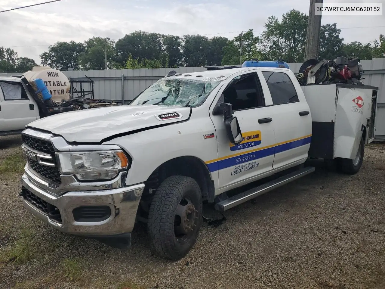 2021 Ram 3500 VIN: 3C7WRTCJ6MG620152 Lot: 62463925