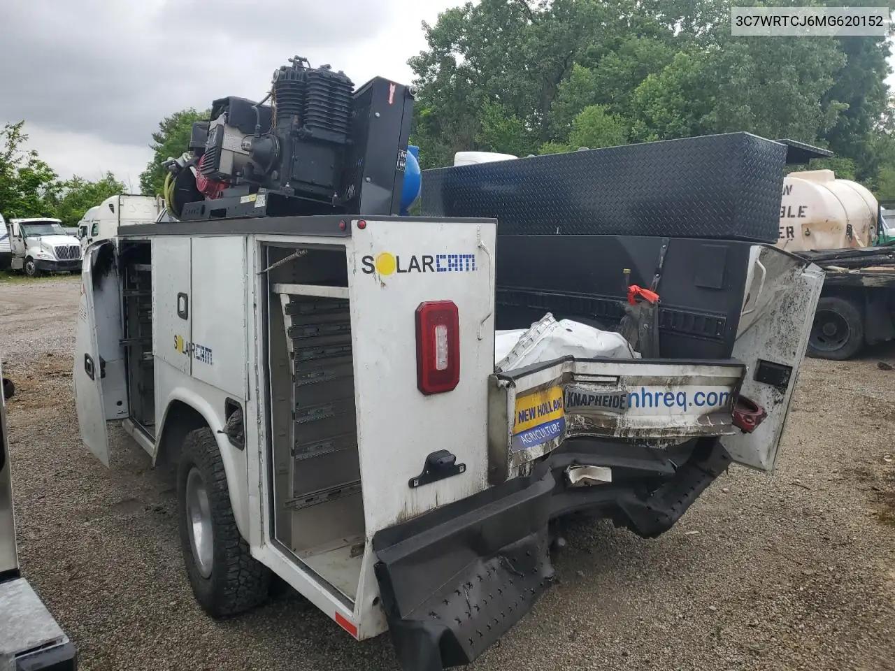 2021 Ram 3500 VIN: 3C7WRTCJ6MG620152 Lot: 62463925