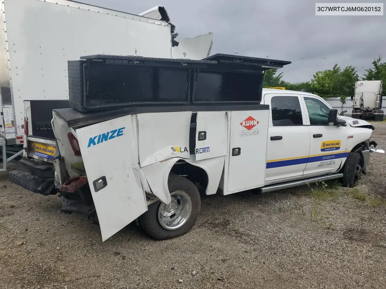 2021 Ram 3500 VIN: 3C7WRTCJ6MG620152 Lot: 62463925