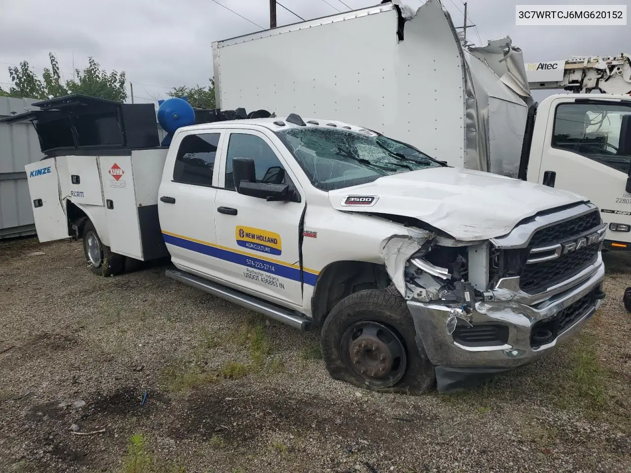 2021 Ram 3500 VIN: 3C7WRTCJ6MG620152 Lot: 62463925