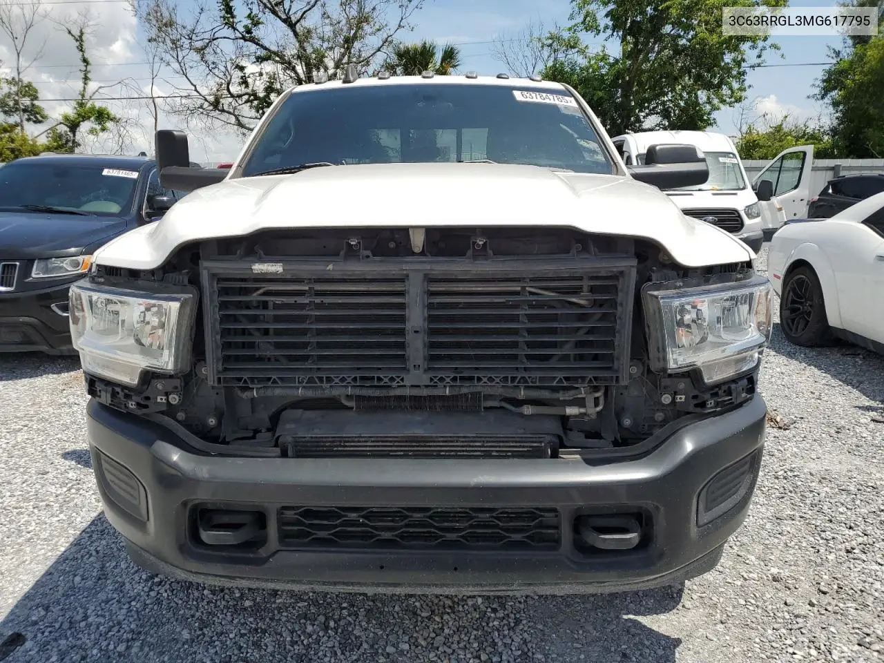 2021 Ram 3500 Tradesman VIN: 3C63RRGL3MG617795 Lot: 63784785