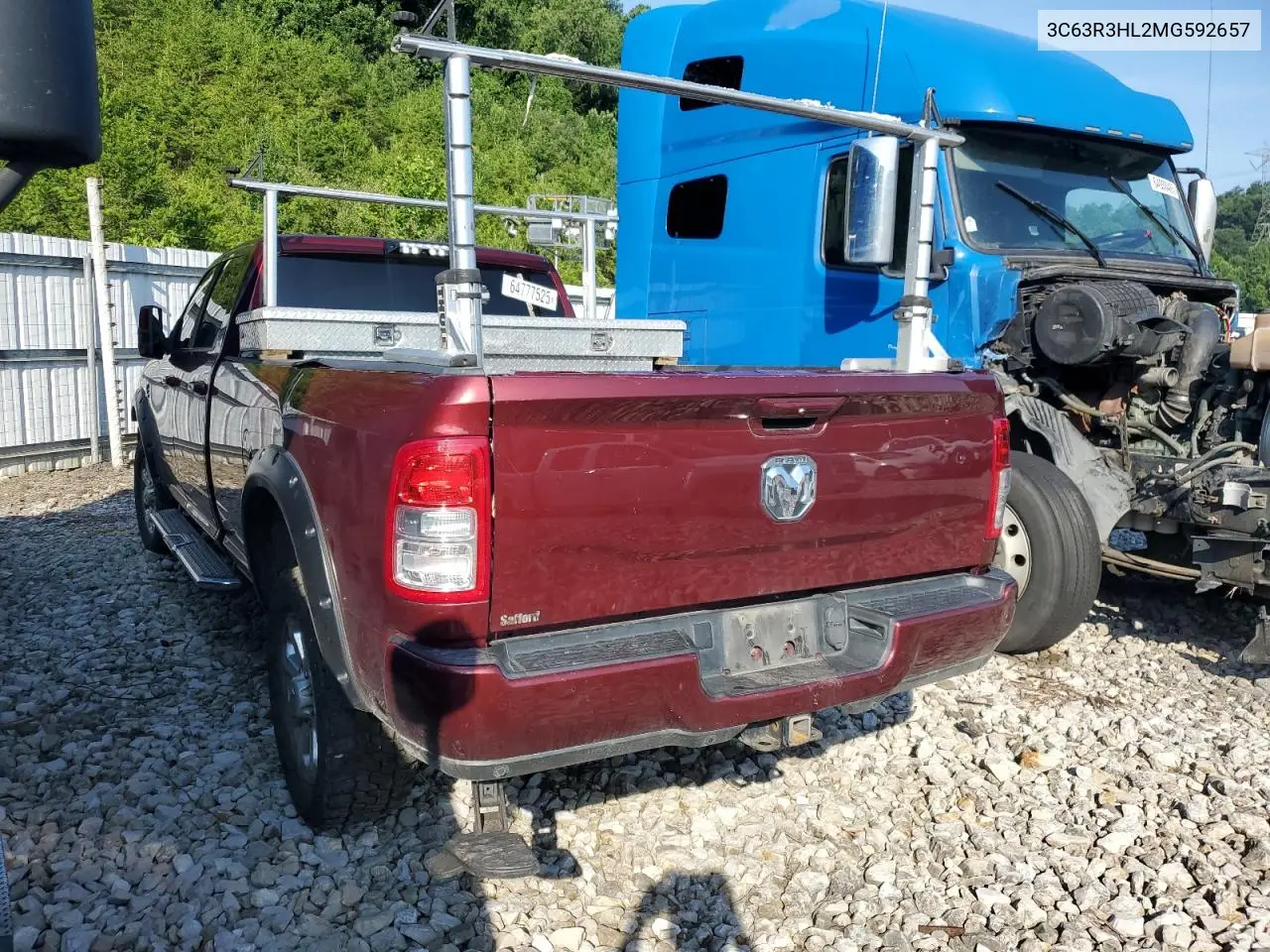 2021 Ram 3500 Big Horn VIN: 3C63R3HL2MG592657 Lot: 64777525