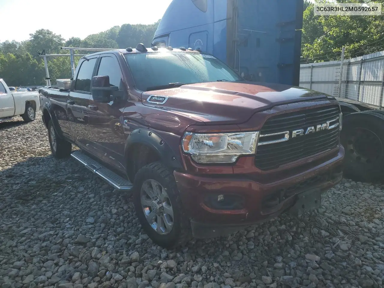 2021 Ram 3500 Big Horn VIN: 3C63R3HL2MG592657 Lot: 64777525