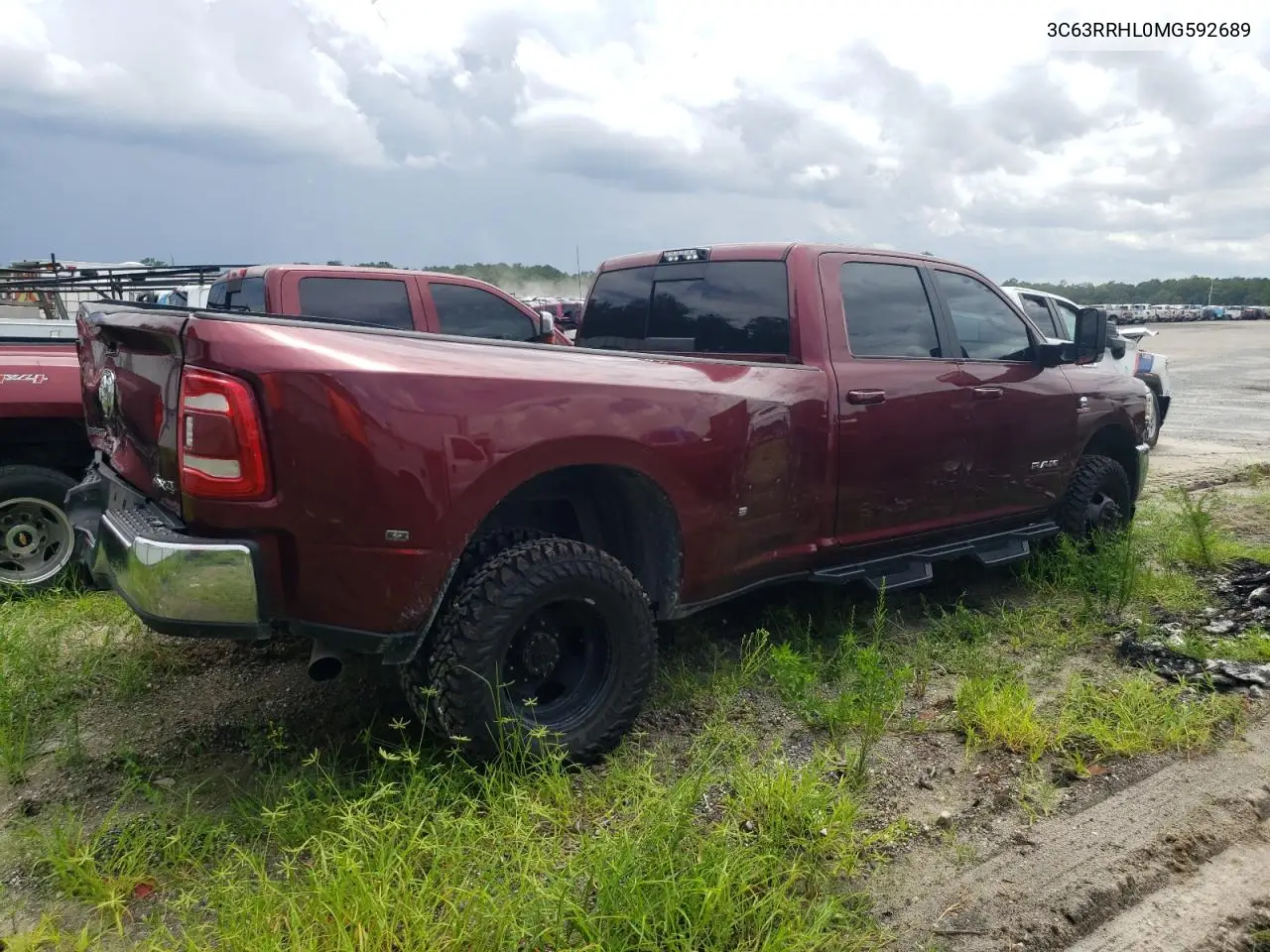 2021 Ram 3500 Big Horn VIN: 3C63RRHL0MG592689 Lot: 64842454