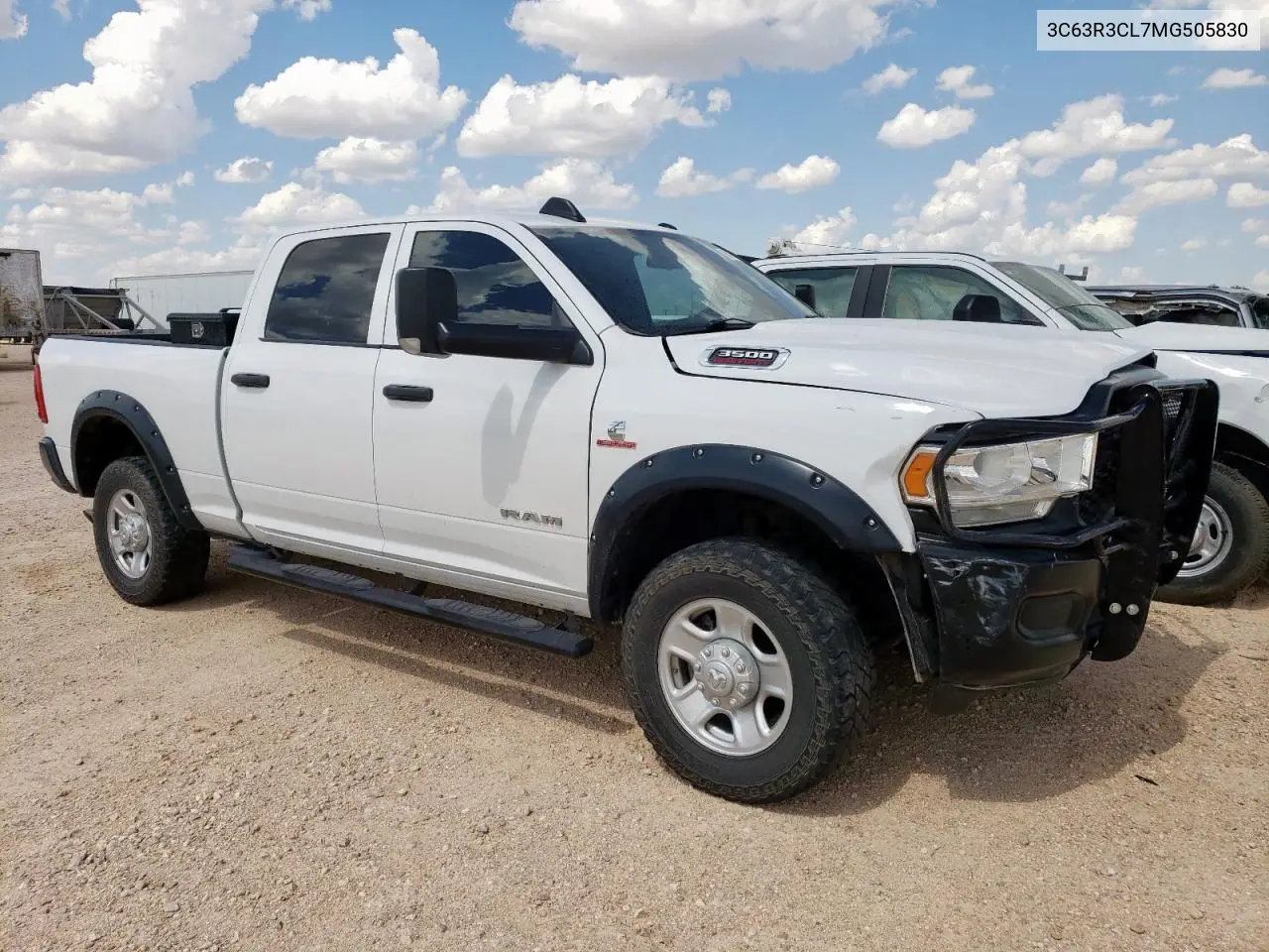 2021 Ram 3500 Tradesman VIN: 3C63R3CL7MG505830 Lot: 65370355