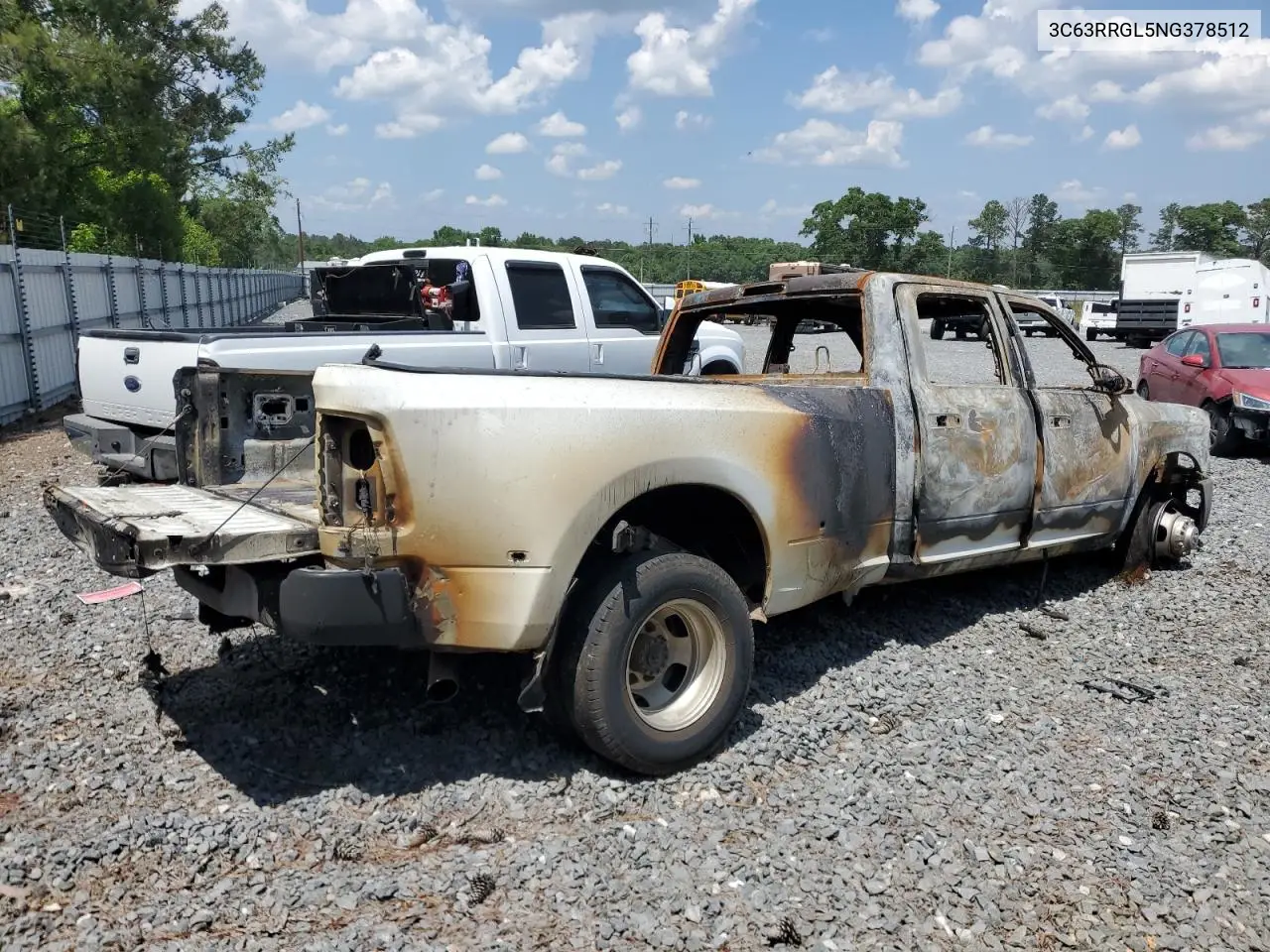 2022 Ram 3500 Tradesman VIN: 3C63RRGL5NG378512 Lot: 54240905