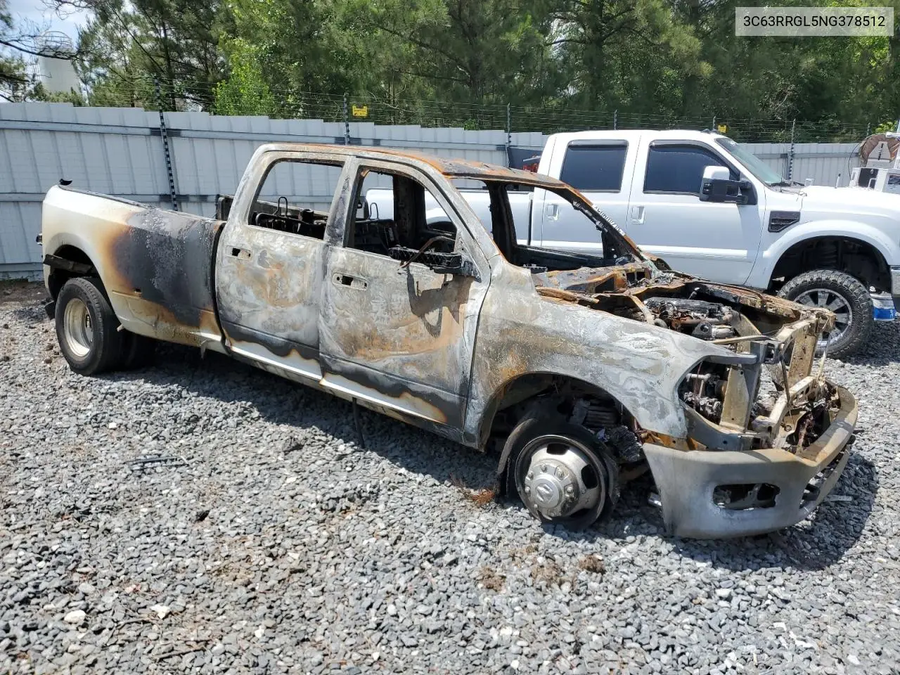2022 Ram 3500 Tradesman VIN: 3C63RRGL5NG378512 Lot: 54240905