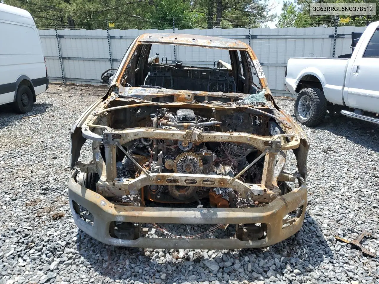 2022 Ram 3500 Tradesman VIN: 3C63RRGL5NG378512 Lot: 54240905