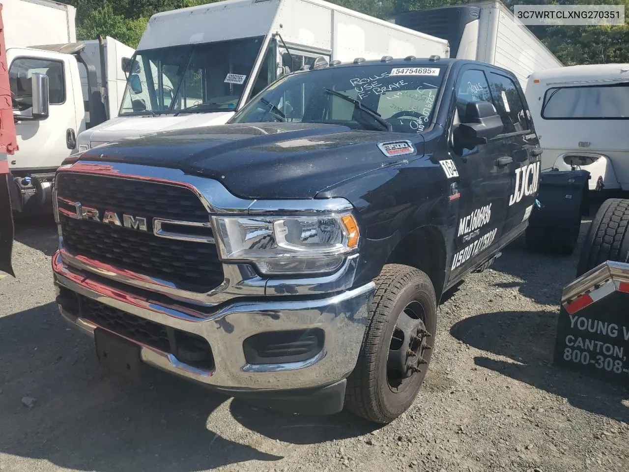 2022 Ram 3500 VIN: 3C7WRTCLXNG270351 Lot: 54754695