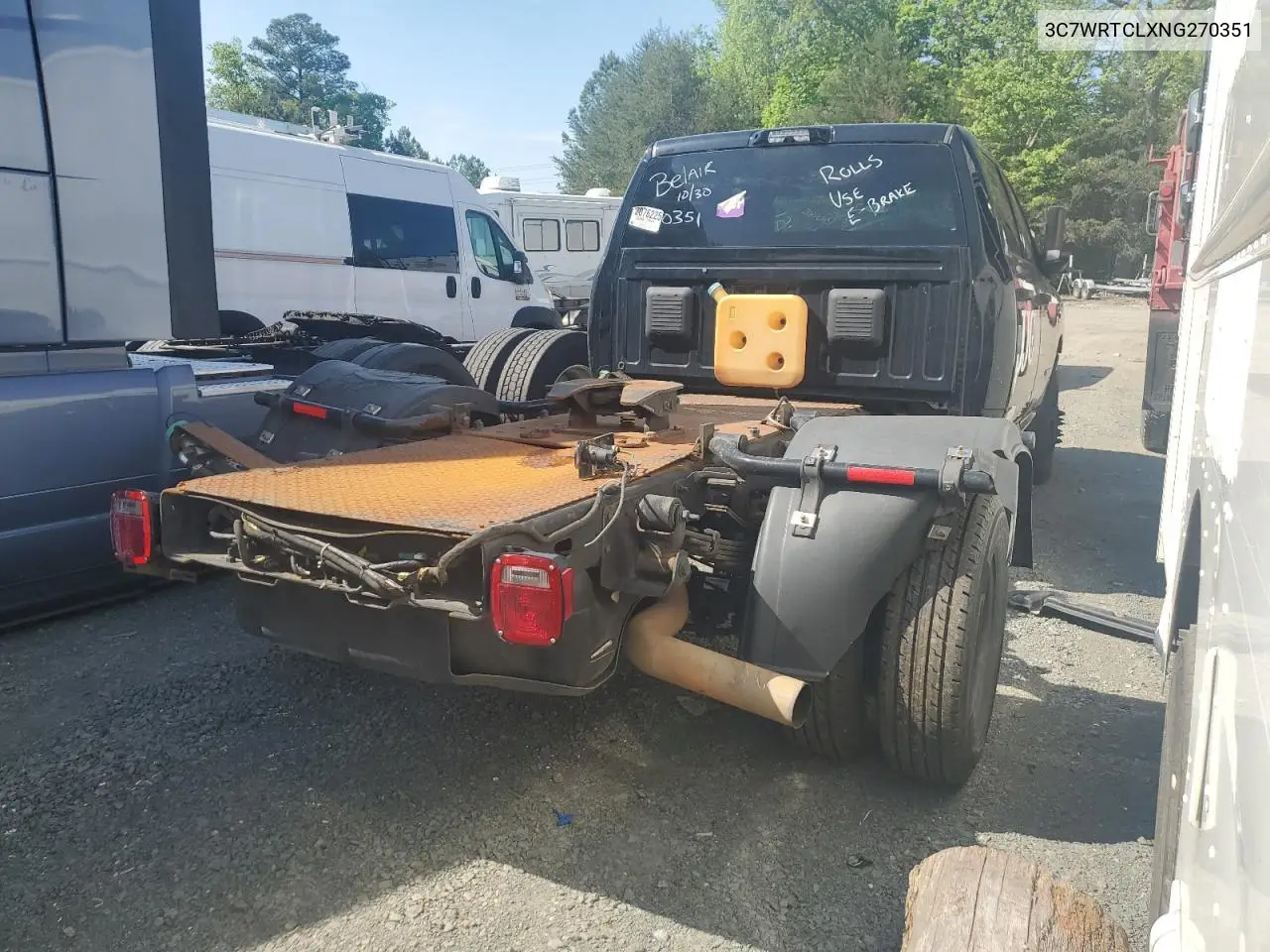 2022 Ram 3500 VIN: 3C7WRTCLXNG270351 Lot: 54754695