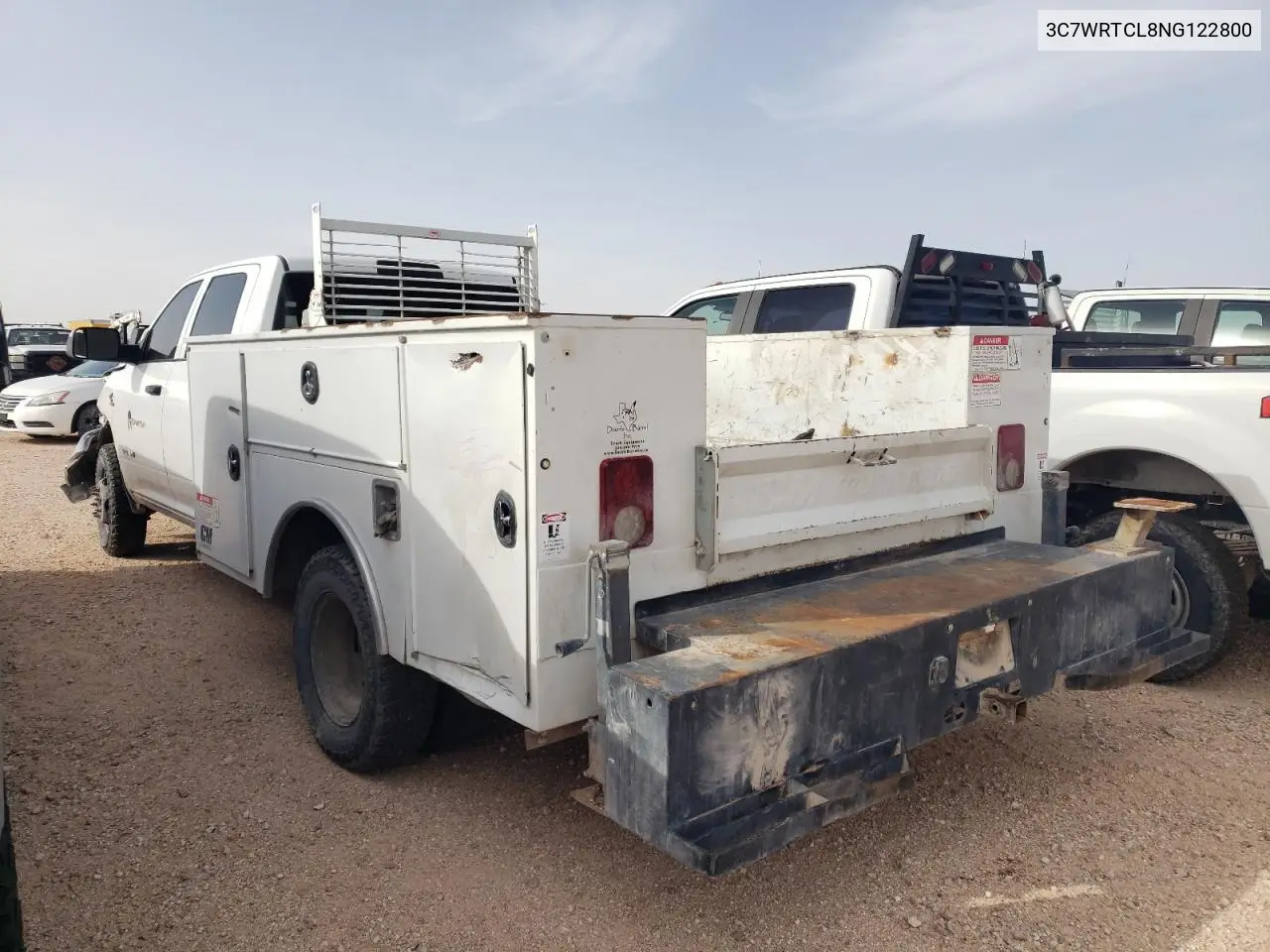 2022 Ram 3500 VIN: 3C7WRTCL8NG122800 Lot: 56248895