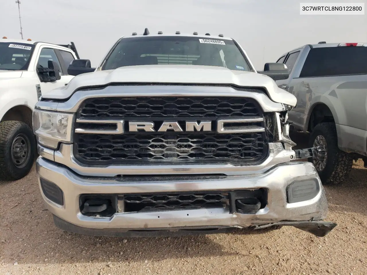 2022 Ram 3500 VIN: 3C7WRTCL8NG122800 Lot: 56248895
