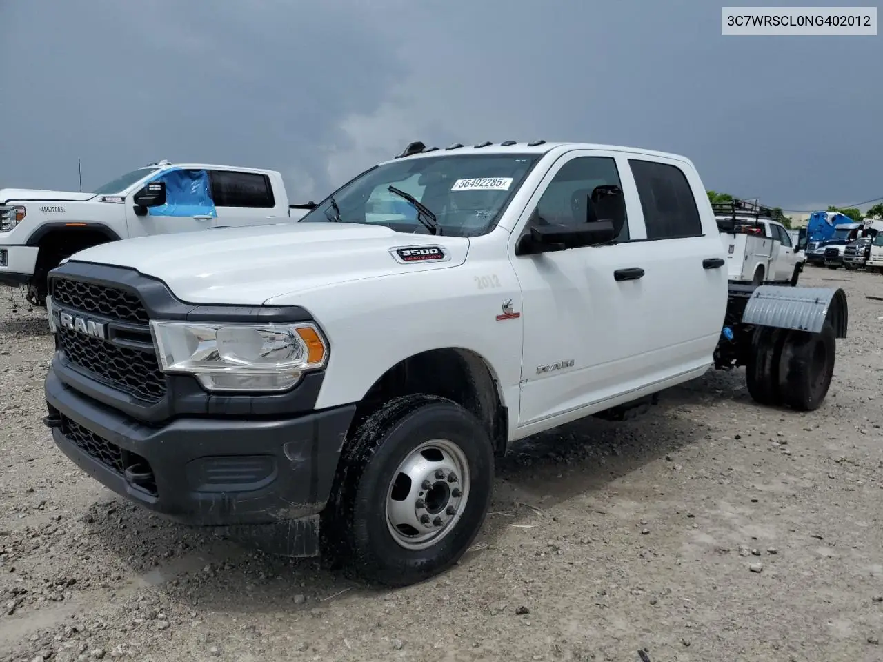 2022 Ram 3500 VIN: 3C7WRSCL0NG402012 Lot: 56492285