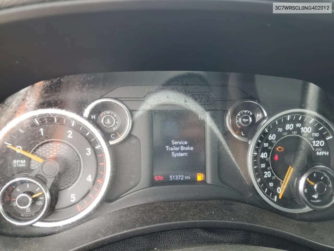 2022 Ram 3500 VIN: 3C7WRSCL0NG402012 Lot: 56492285