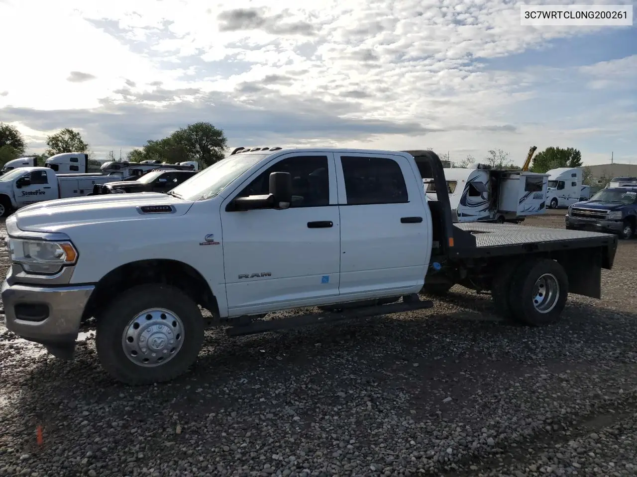 2022 Ram 3500 VIN: 3C7WRTCL0NG200261 Lot: 56597745