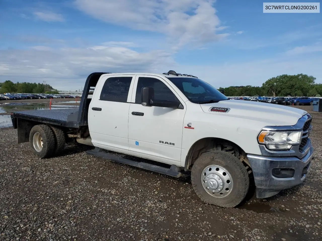 2022 Ram 3500 VIN: 3C7WRTCL0NG200261 Lot: 56597745