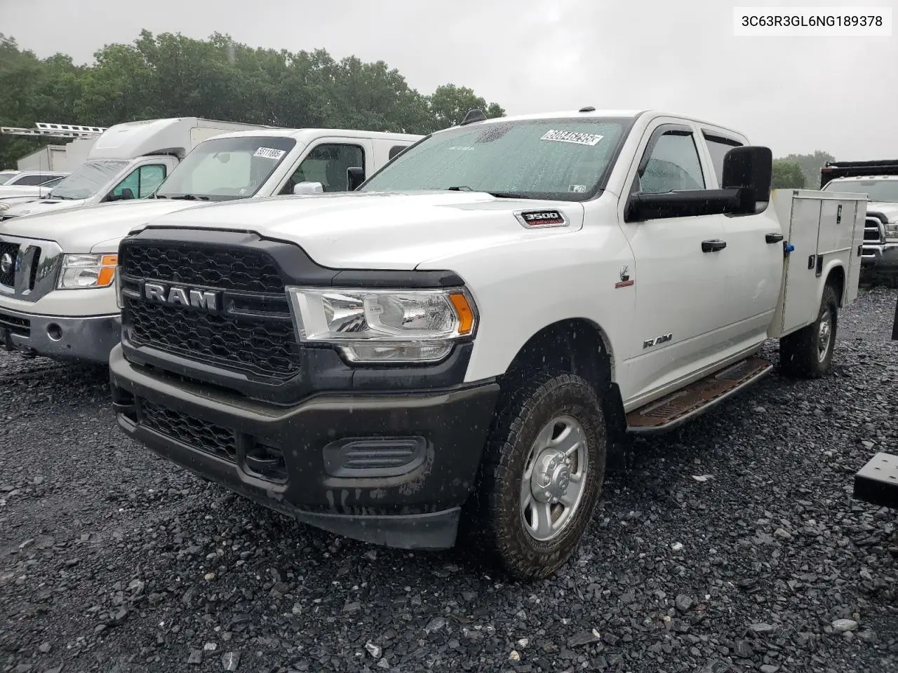 2022 Ram 3500 Tradesman VIN: 3C63R3GL6NG189378 Lot: 60846295