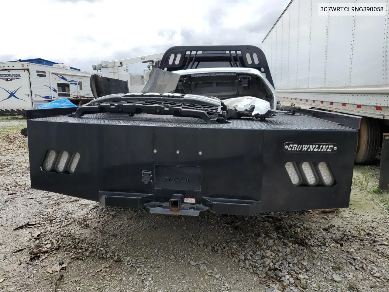 2022 Ram 3500 VIN: 3C7WRTCL9NG390058 Lot: 61082115