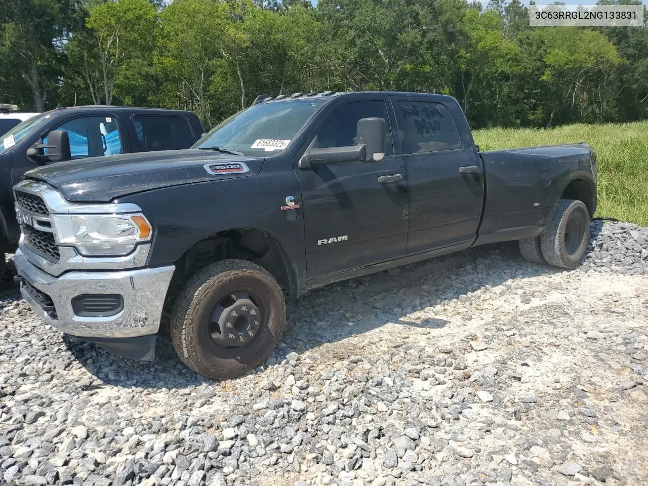 2022 Ram 3500 Tradesman VIN: 3C63RRGL2NG133831 Lot: 61663325