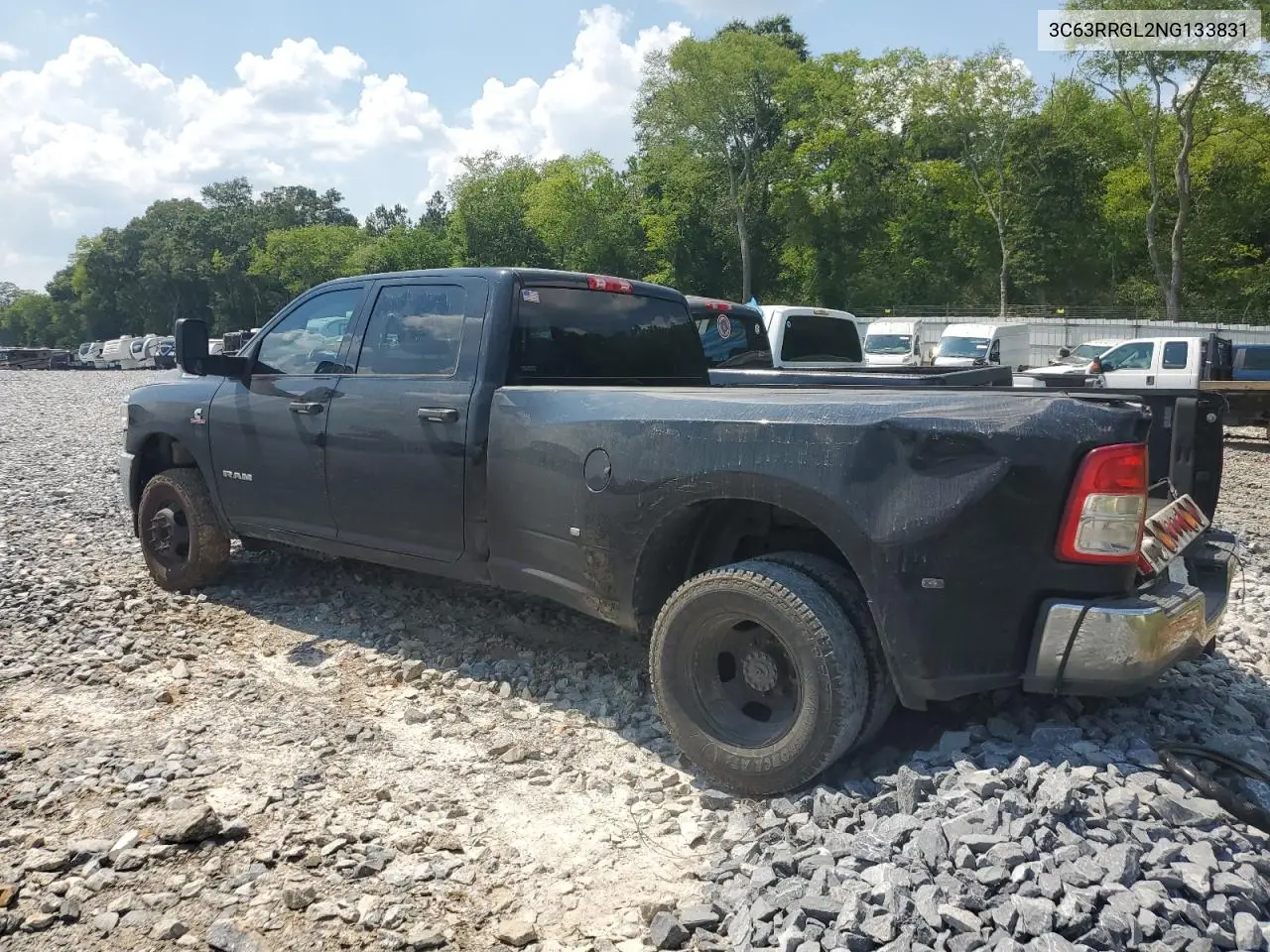 2022 Ram 3500 Tradesman VIN: 3C63RRGL2NG133831 Lot: 61663325