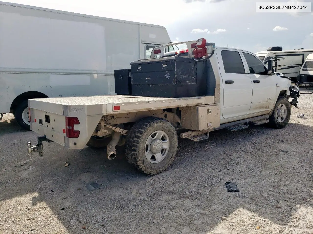 2022 Ram 3500 Tradesman VIN: 3C63R3GL7NG427044 Lot: 62752935