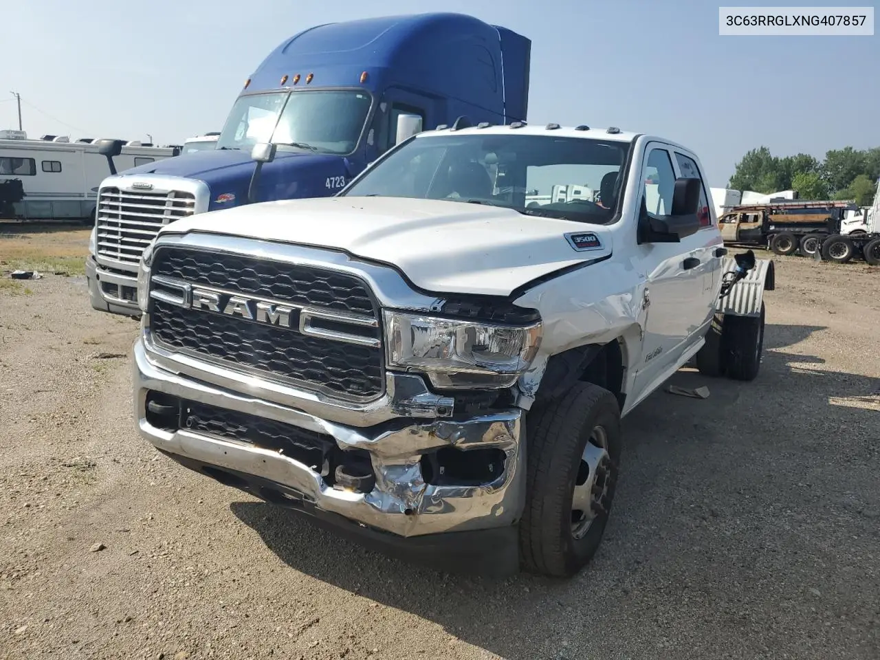 2022 Ram 3500 Tradesman VIN: 3C63RRGLXNG407857 Lot: 65264425