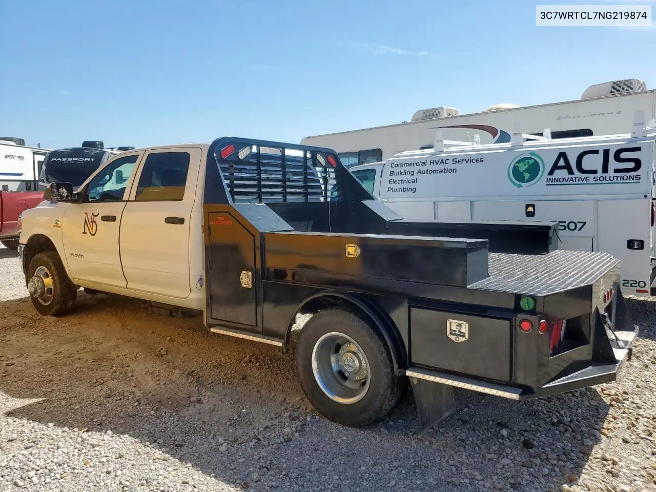 2022 Ram 3500 VIN: 3C7WRTCL7NG219874 Lot: 65916975