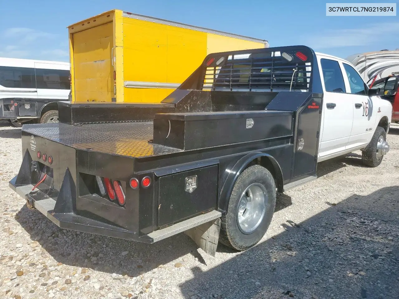 2022 Ram 3500 VIN: 3C7WRTCL7NG219874 Lot: 65916975