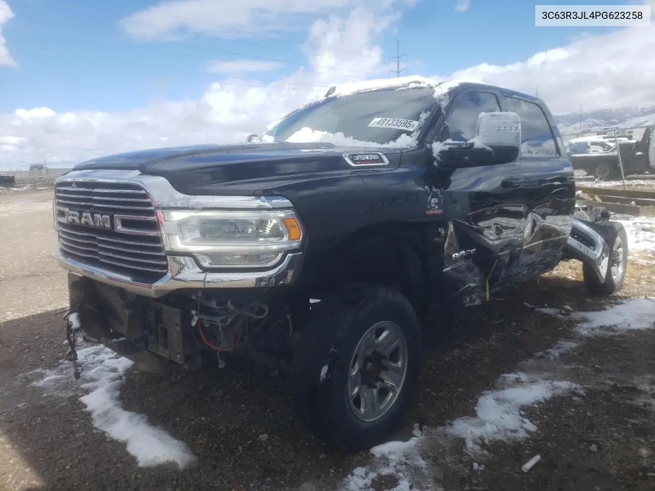 2023 Ram 3500 Laramie VIN: 3C63R3JL4PG623258 Lot: 49133595