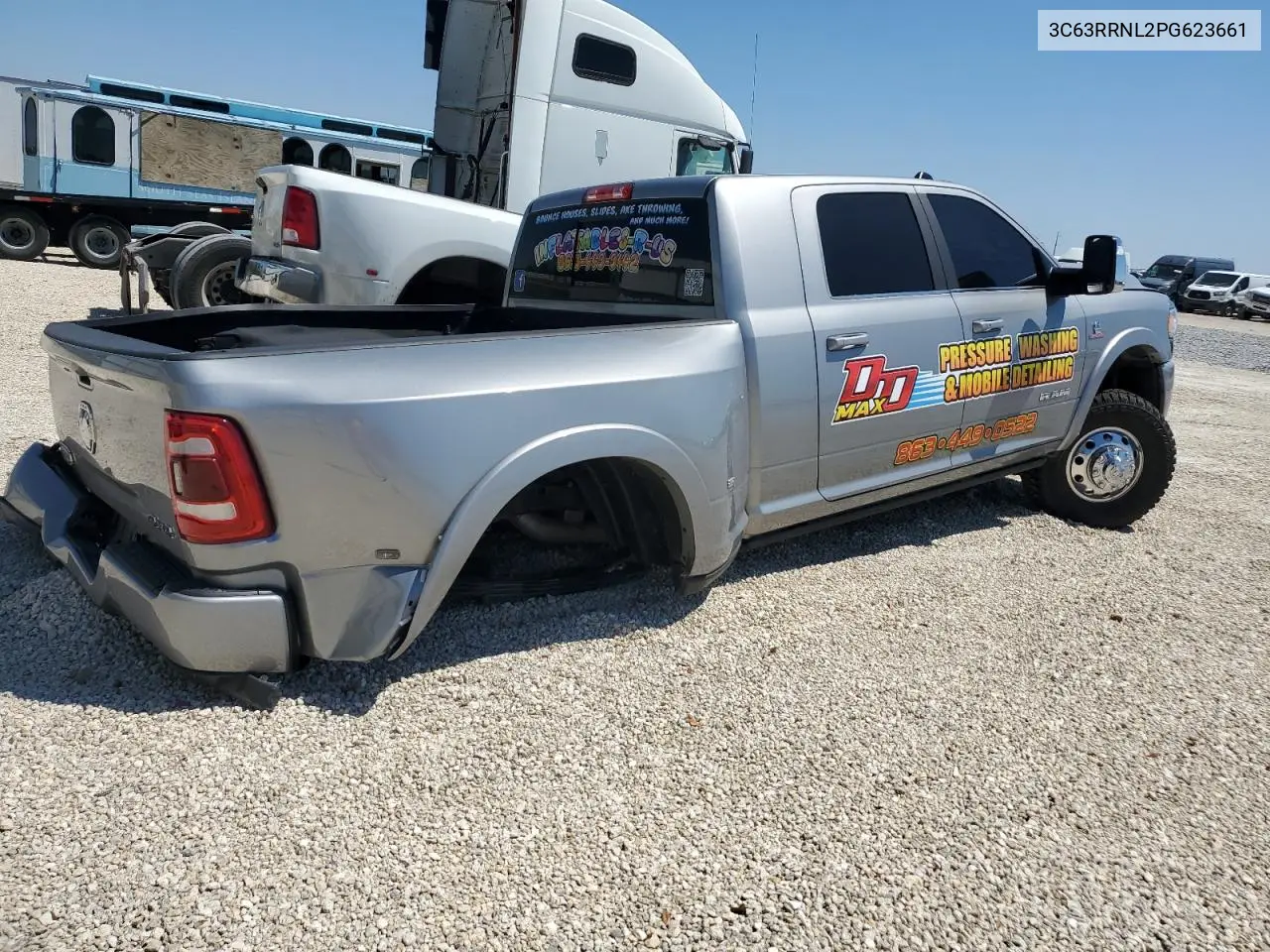 2023 Ram 3500 Longhorn VIN: 3C63RRNL2PG623661 Lot: 50563935