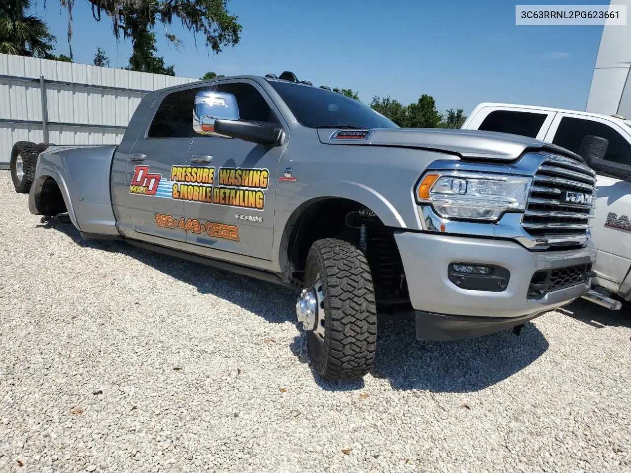 2023 Ram 3500 Longhorn VIN: 3C63RRNL2PG623661 Lot: 50563935