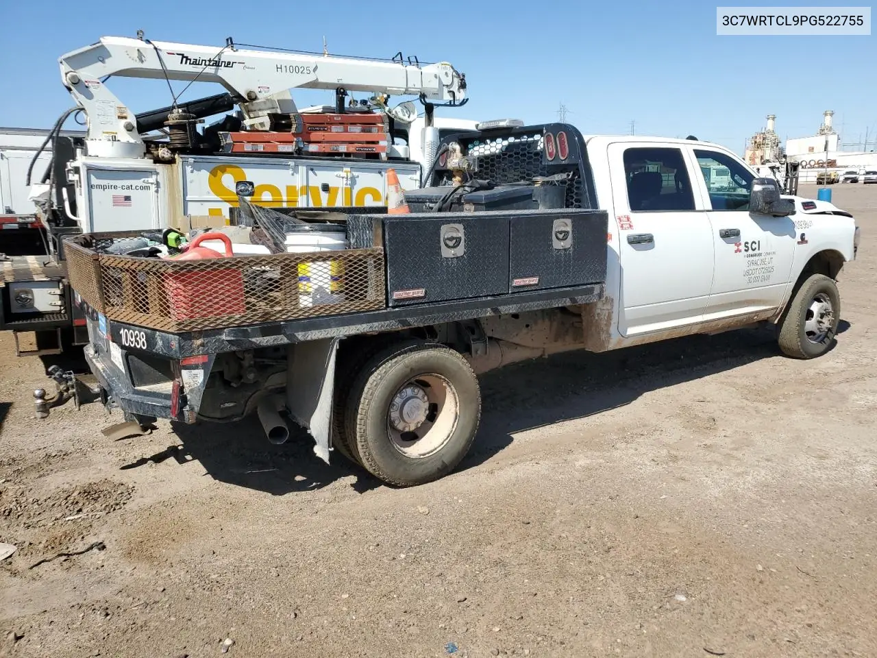 2023 Ram 3500 VIN: 3C7WRTCL9PG522755 Lot: 61208555