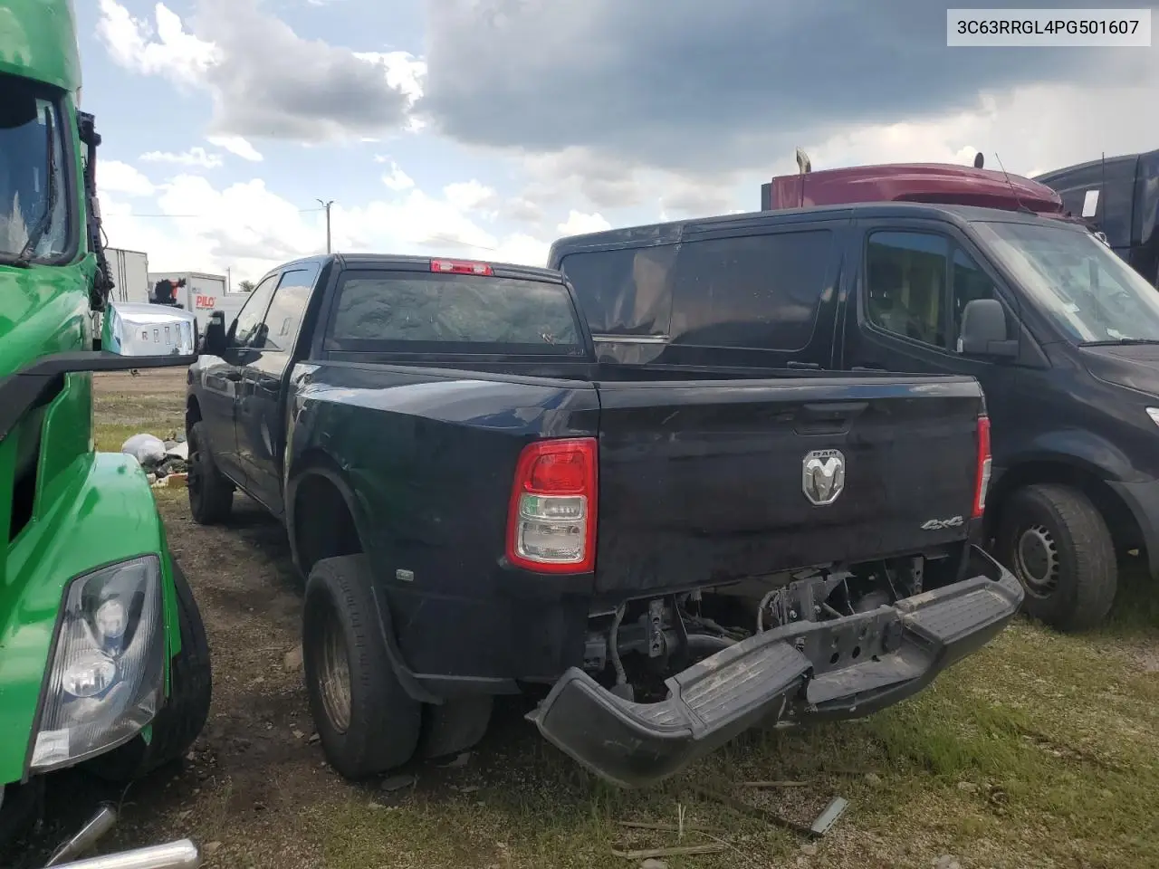 2023 Ram 3500 Tradesman VIN: 3C63RRGL4PG501607 Lot: 62144545