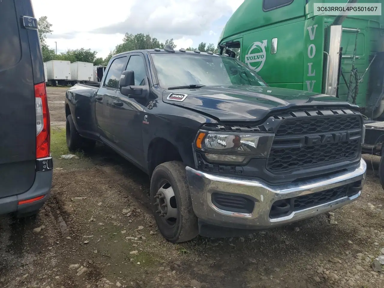 2023 Ram 3500 Tradesman VIN: 3C63RRGL4PG501607 Lot: 62144545