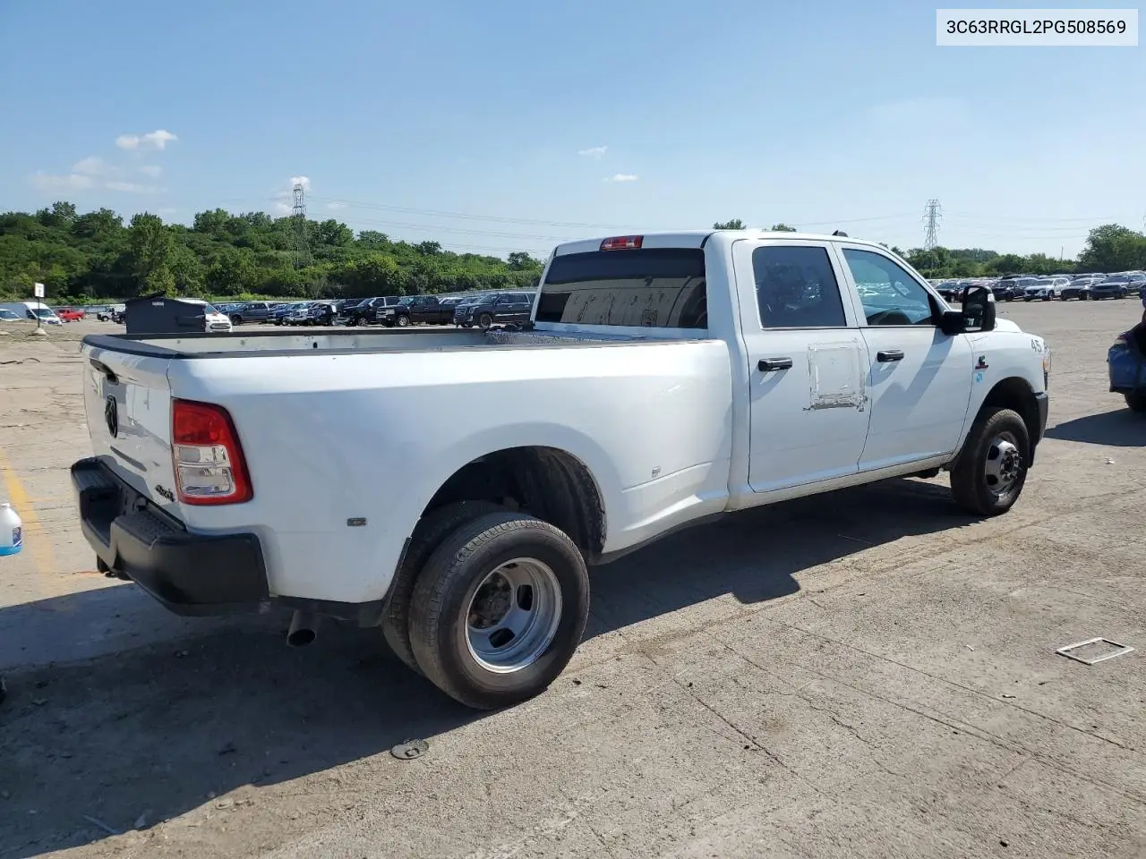 2023 Ram 3500 Tradesman VIN: 3C63RRGL2PG508569 Lot: 62965435