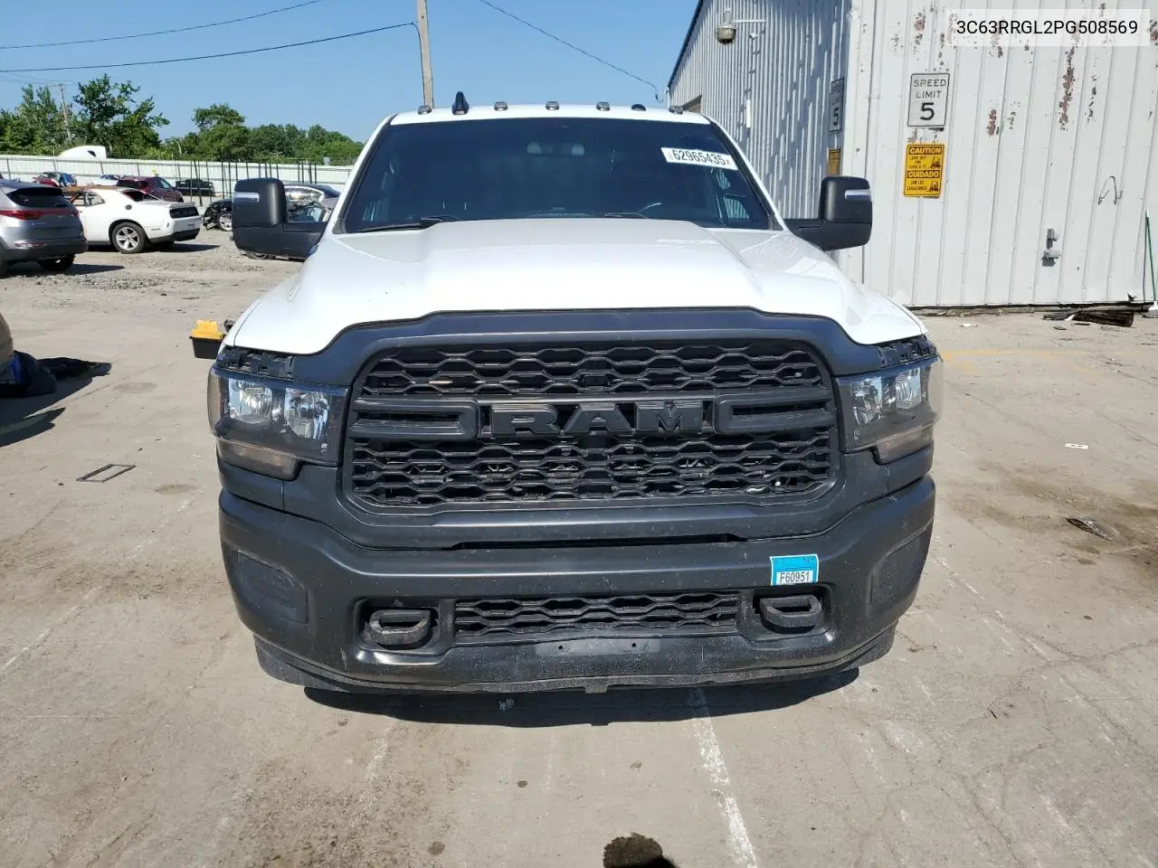 2023 Ram 3500 Tradesman VIN: 3C63RRGL2PG508569 Lot: 62965435