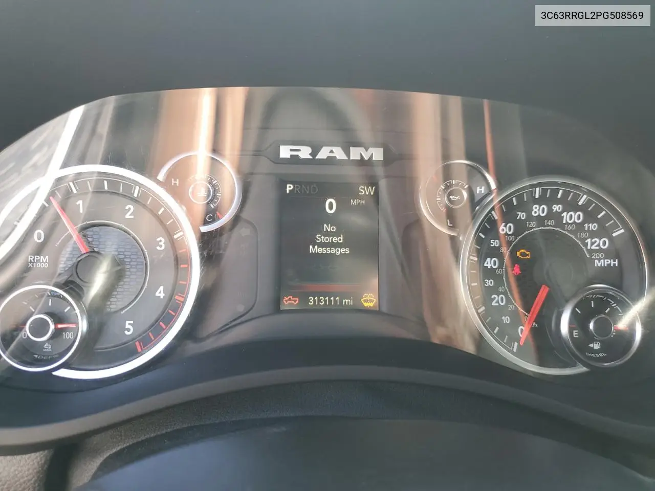2023 Ram 3500 Tradesman VIN: 3C63RRGL2PG508569 Lot: 62965435