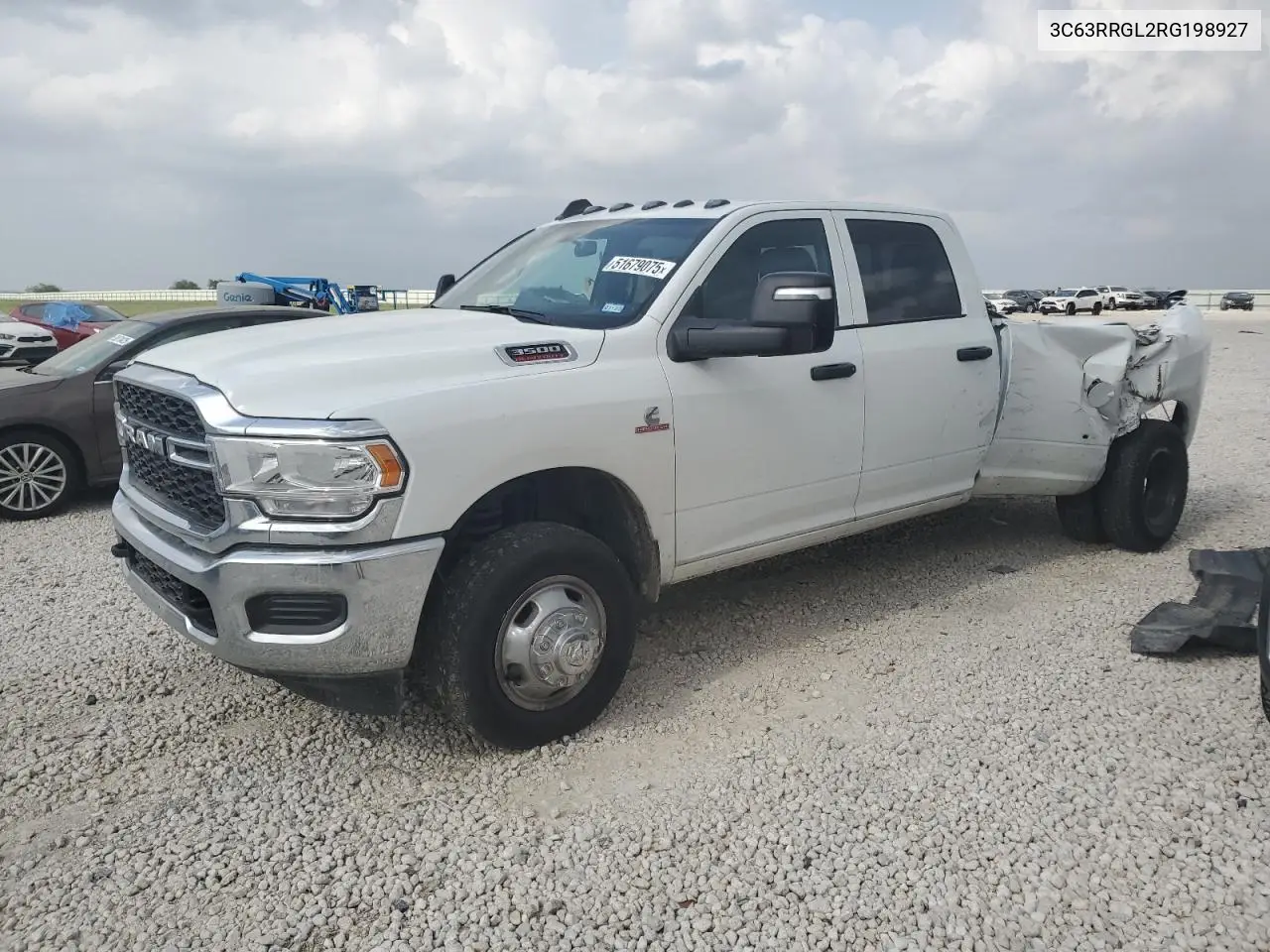 2024 Ram 3500 Tradesman VIN: 3C63RRGL2RG198927 Lot: 51679075
