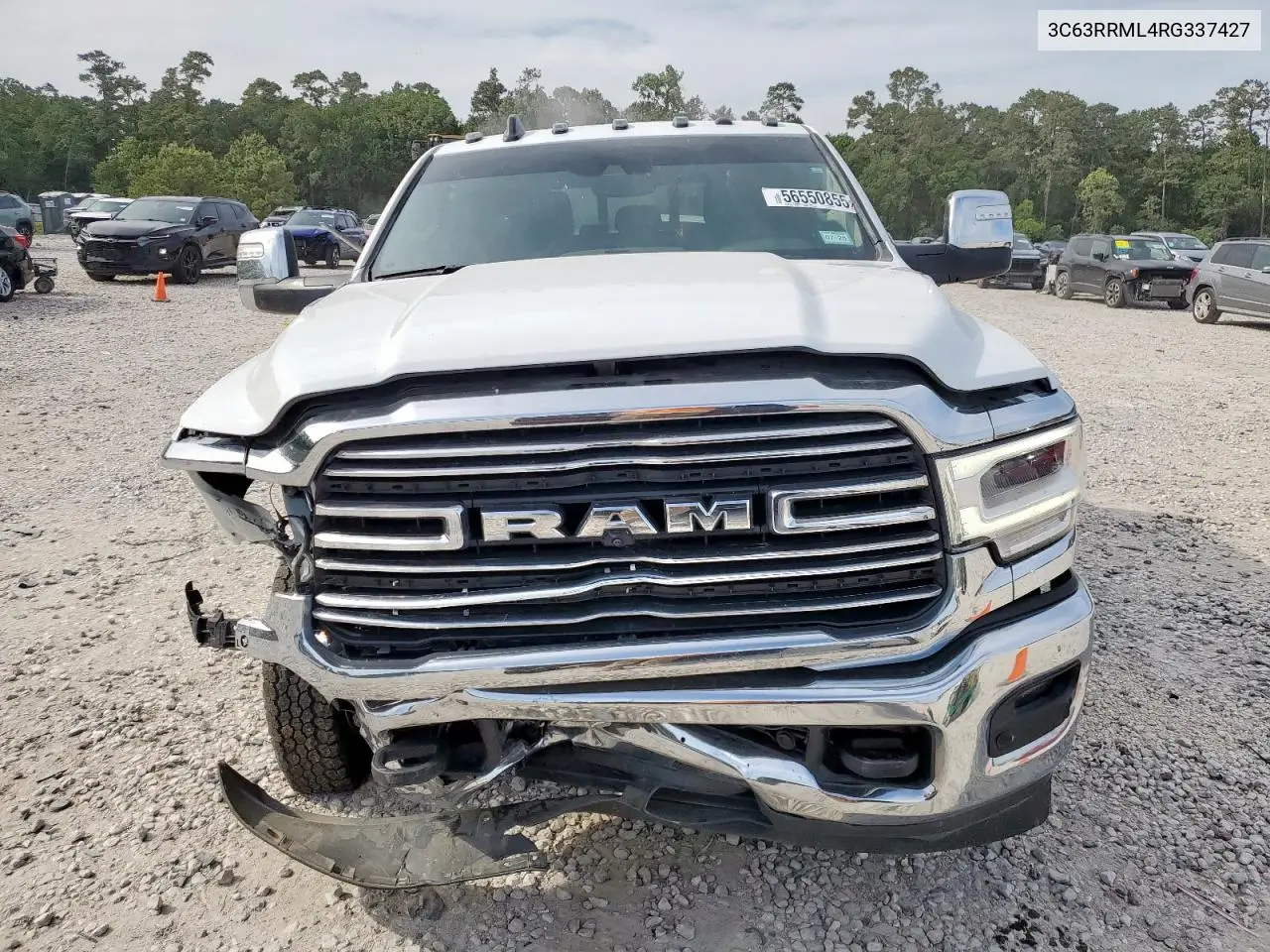 2024 Ram 3500 Laramie VIN: 3C63RRML4RG337427 Lot: 56550855