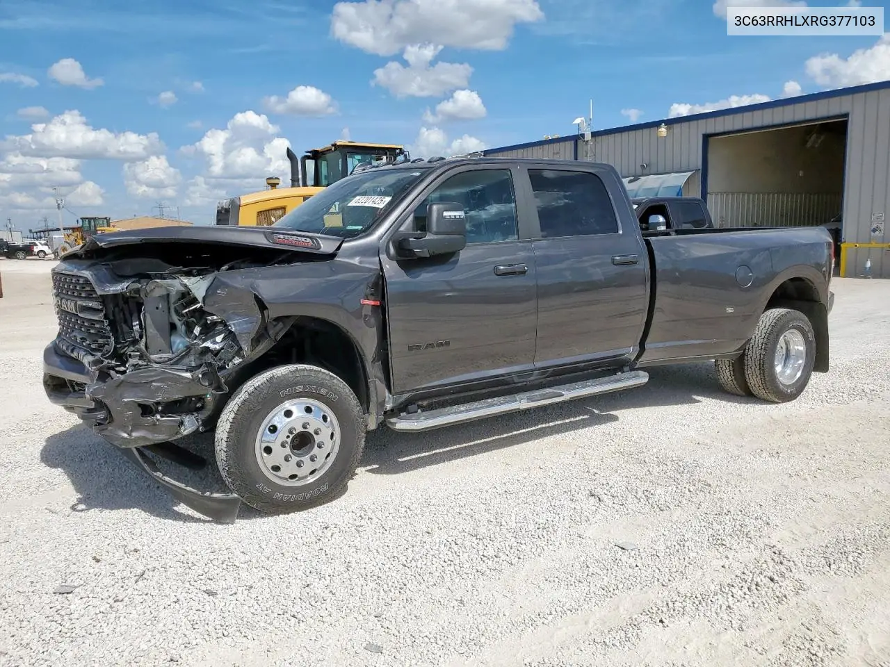 2024 Ram 3500 Big Horn VIN: 3C63RRHLXRG377103 Lot: 62201425