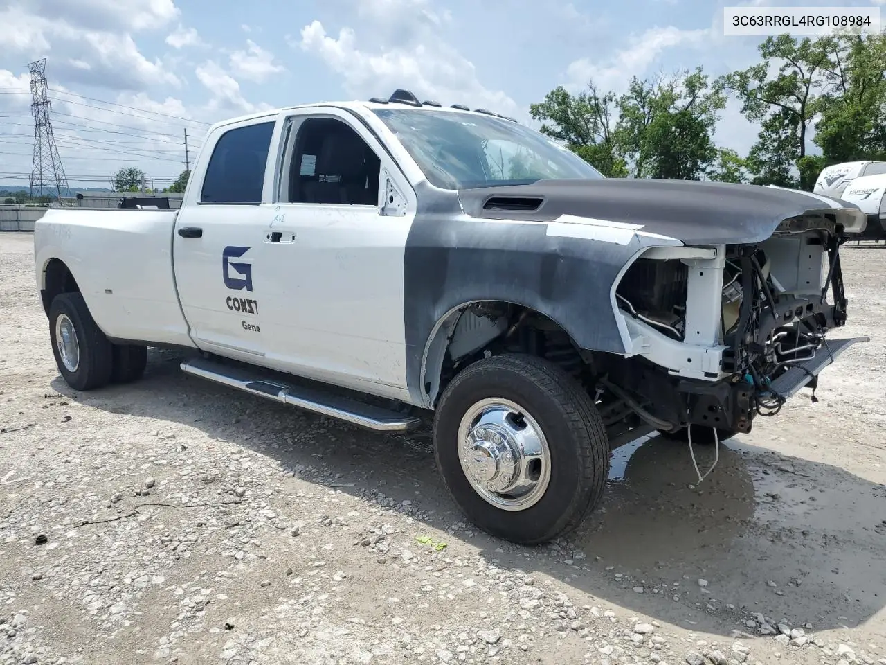 2024 Ram 3500 Tradesman VIN: 3C63RRGL4RG108984 Lot: 64810745