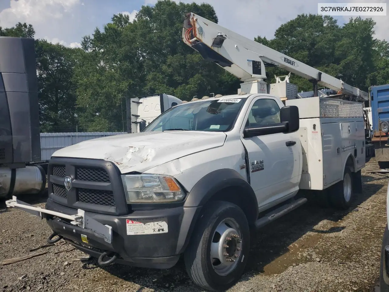 2014 Ram 4500 VIN: 3C7WRKAJ7EG272926 Lot: 61588455