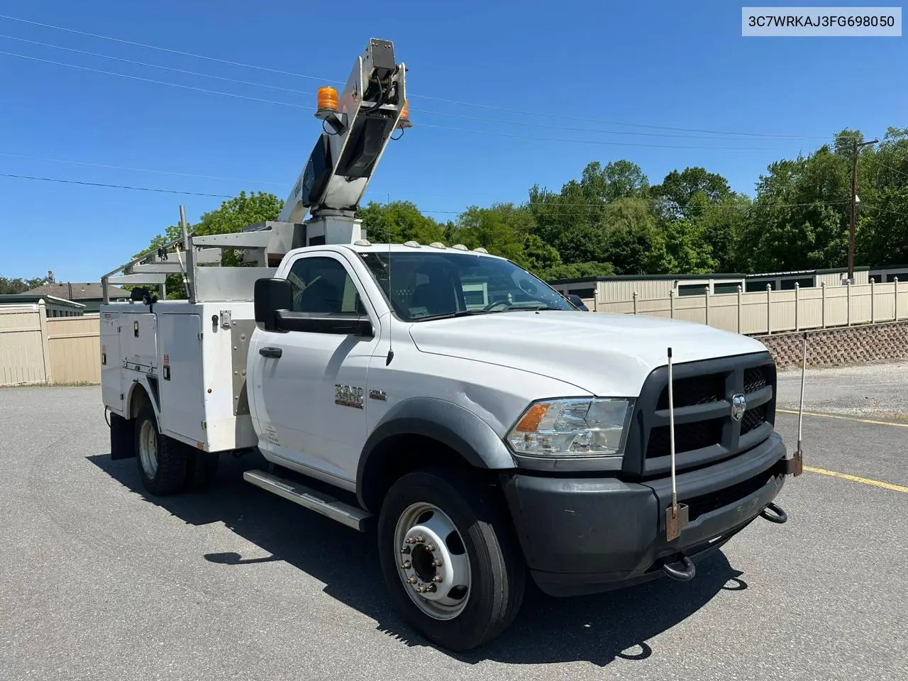 2015 Ram 4500 VIN: 3C7WRKAJ3FG698050 Lot: 59708305