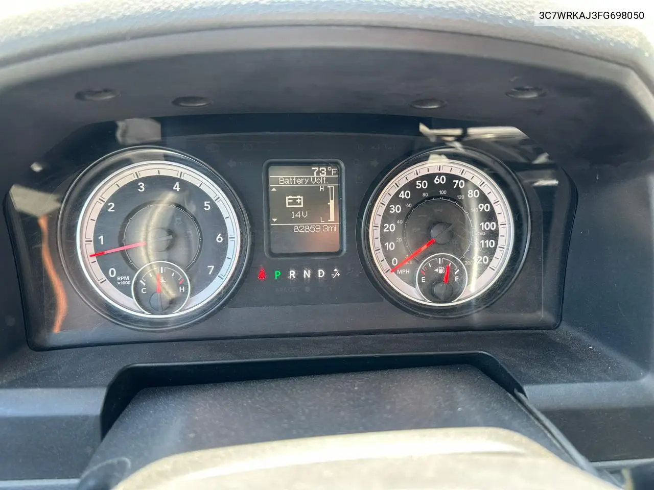 2015 Ram 4500 VIN: 3C7WRKAJ3FG698050 Lot: 59708305