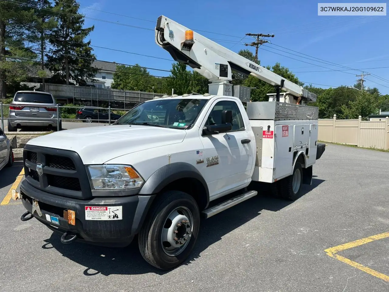 2016 Ram 4500 VIN: 3C7WRKAJ2GG109622 Lot: 61403565