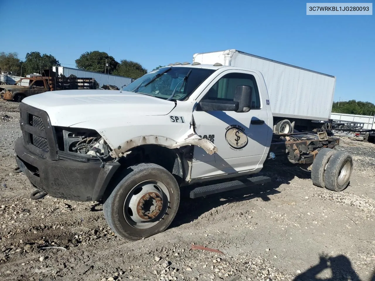 2018 Ram 4500 VIN: 3C7WRKBL1JG280093 Lot: 42355845