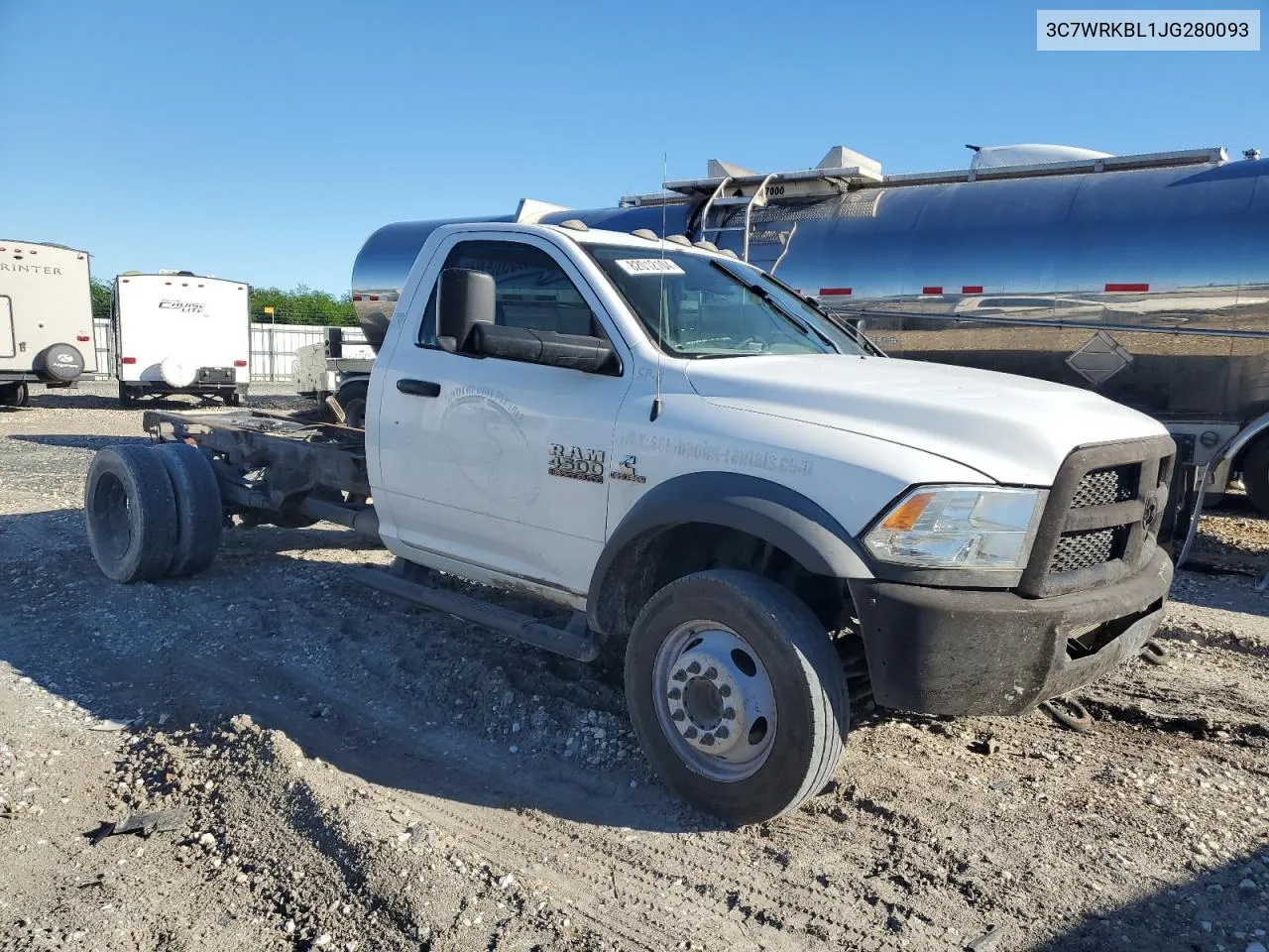 2018 Ram 4500 VIN: 3C7WRKBL1JG280093 Lot: 42355845
