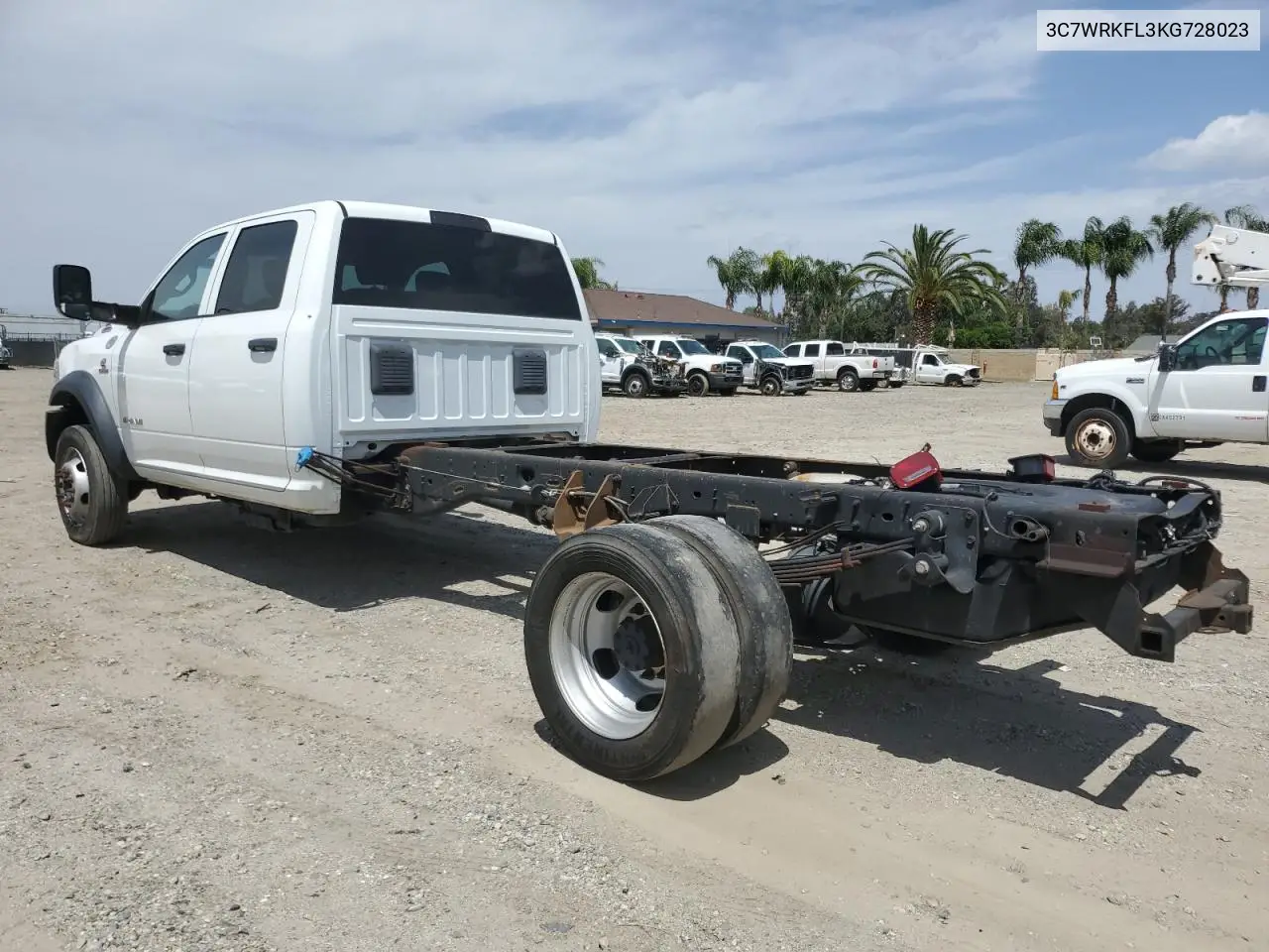 2019 Ram 4500 VIN: 3C7WRKFL3KG728023 Lot: 55528555