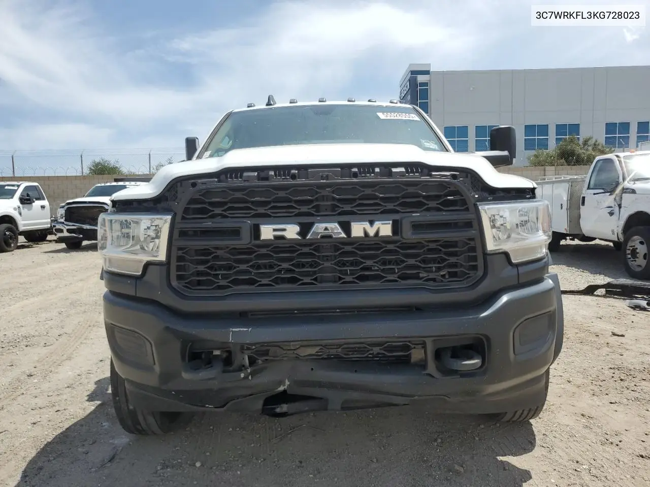 2019 Ram 4500 VIN: 3C7WRKFL3KG728023 Lot: 55528555
